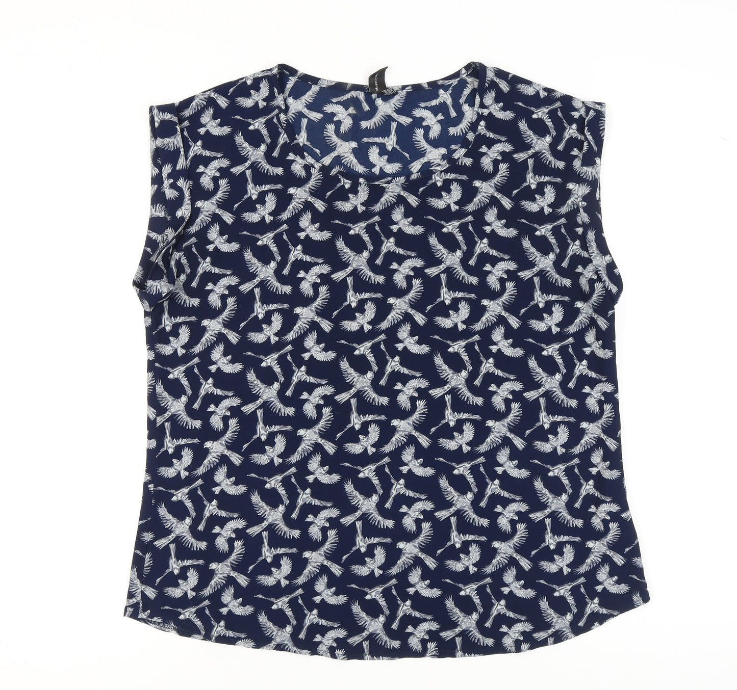 Womens UK Size 16 Izabel London Blue Basic Blouse