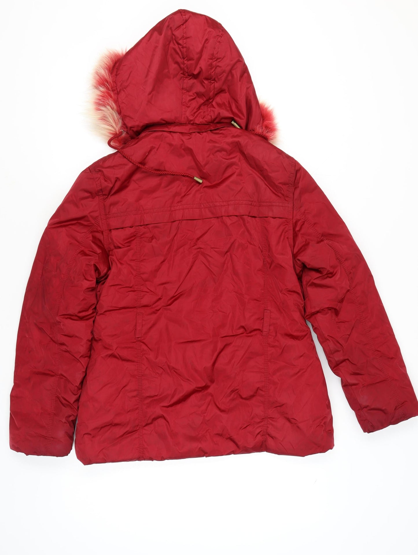 Tedi Style Red Parka Jacket, Women's 2XL, Winter Essential