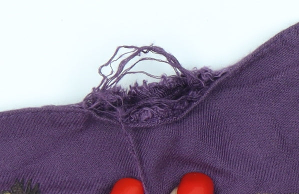 Womens UK Size XS Joules Purple Tunic Blouse