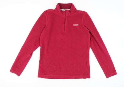Regatta Women's Red Pullover Fleece Size 10