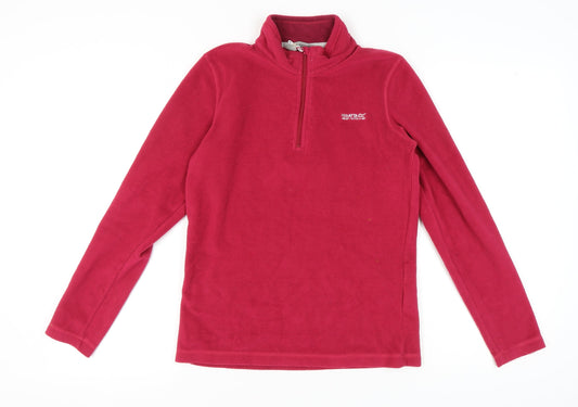 Regatta Women's Red Pullover Fleece Size 10