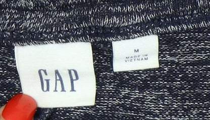 GAP Women's Grey Knit Long Sleeve Dress Size M
