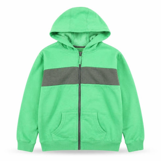 Mountain Warehouse Boys Green Full Zip Hoodie - 13 Years