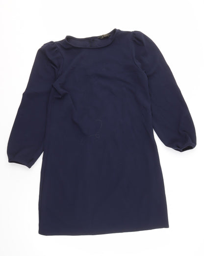Lipsy Women’s Blue Dress, Size 12, Long Sleeve