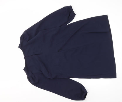 Lipsy Women’s Blue Dress, Size 12, Long Sleeve
