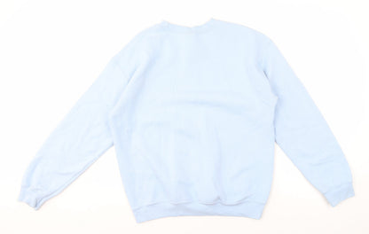 Goose Unisex Adults Blue Pullover Sweatshirt M