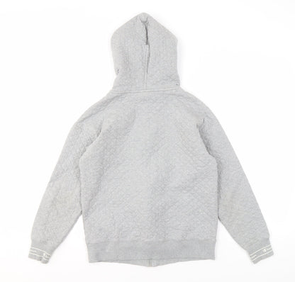 Mens UK Size S Champion Grey Full Zip Hoodie