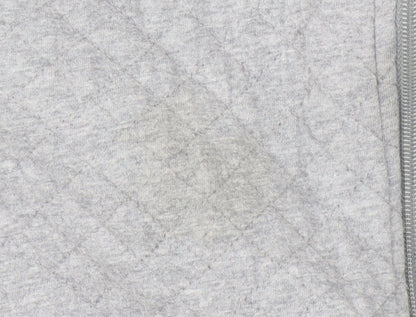 Mens UK Size S Champion Grey Full Zip Hoodie