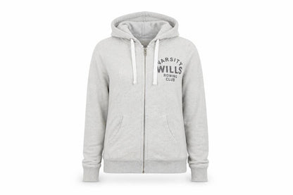 Womens UK Size 8 Jack Wills Grey Full Zip Hoodie