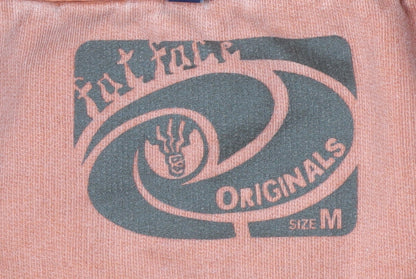 Mens UK Size M Fat Face Orange Henley Sweatshirt
