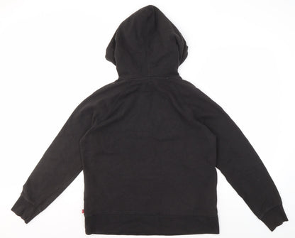 Mens UK Size M Levi's Black Pullover Hoodie