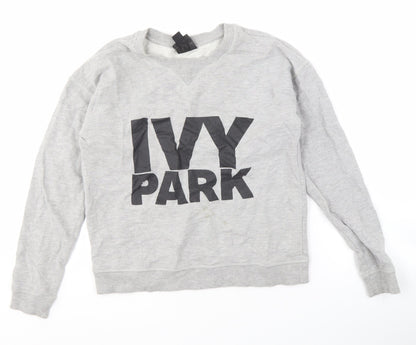 Mens UK Size XS IVY PARK Grey Pullover Sweatshirt