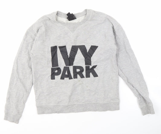 Mens UK Size XS IVY PARK Grey Pullover Sweatshirt