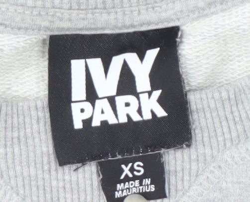 Mens UK Size XS IVY PARK Grey Pullover Sweatshirt