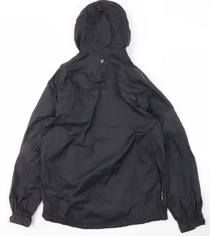 Mens UK Size S Mountain Warehouse Black Rain Coat