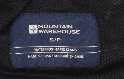Mens UK Size S Mountain Warehouse Black Rain Coat