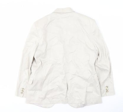 Jigsaw Women's Ivory Blazer, UK 14, Casual Business Wear