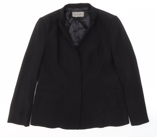 Jaeger Women's Black Blazer Size 14