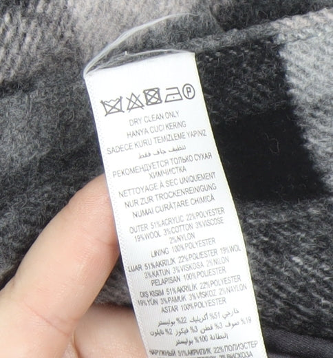 Womens UK Size 16 Principles by Ben de Lisi Multicoloured Trench Coat