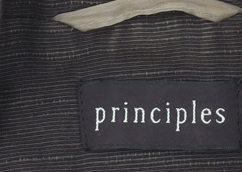 Principles Women's Brown Blazer - Size 14