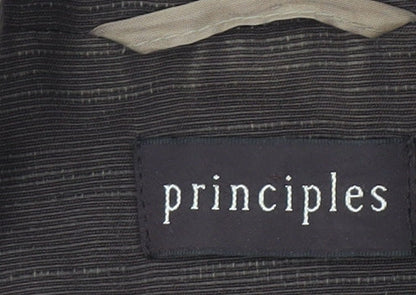 Principles Women's Brown Blazer - Size 14