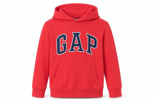 Gap Boys Red Pullover Hoodie - Size 12 Years