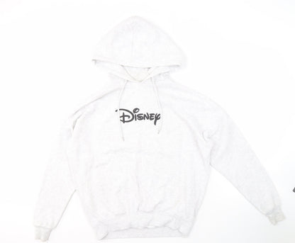 Womens UK Size XS Disney White Pullover Hoodie