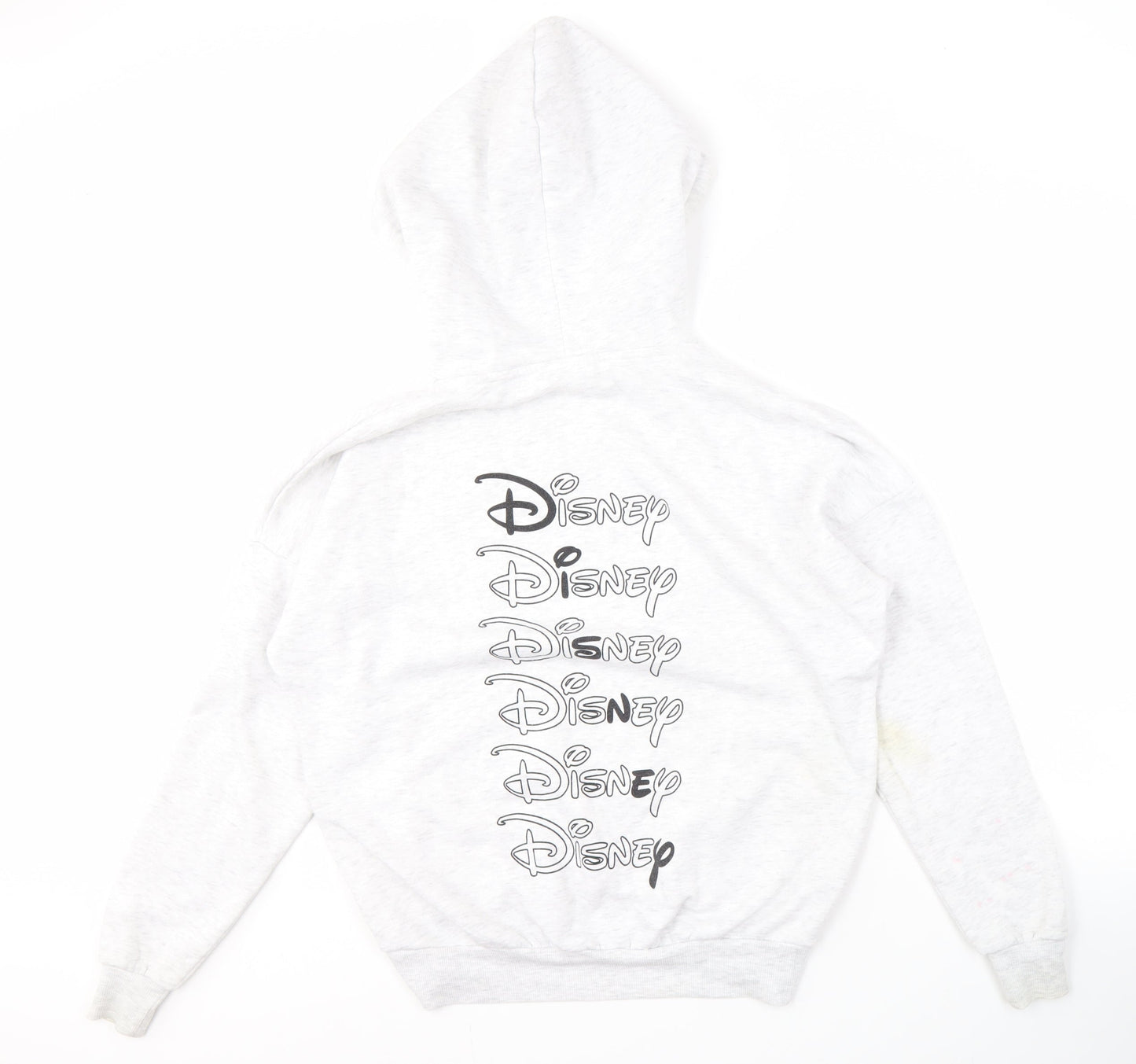 Womens UK Size XS Disney White Pullover Hoodie
