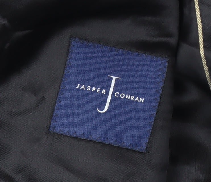 Mens UK Size 42 Jasper Conran Regular Black Suit Jacket