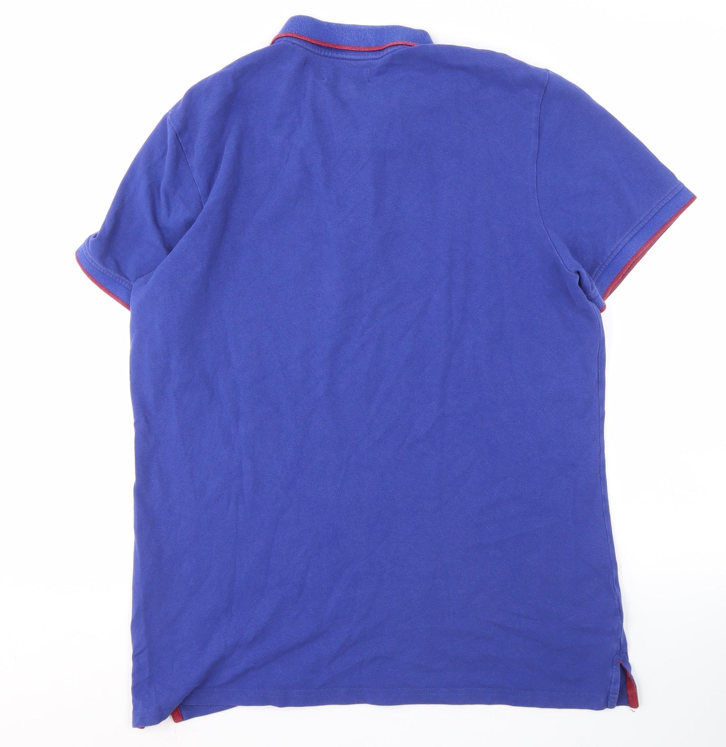 Mountain Warehouse Men's Blue Polo Shirt Large