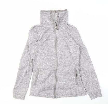 Regatta Women's Grey Full Zip Sweatshirt - Size 10