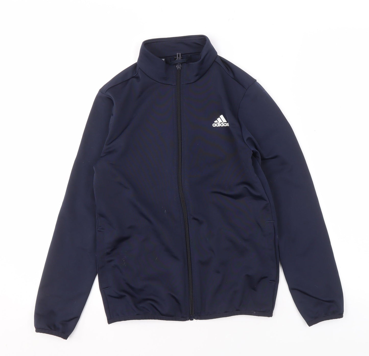 Adidas Boys Blue Track Jacket 9-10 Years