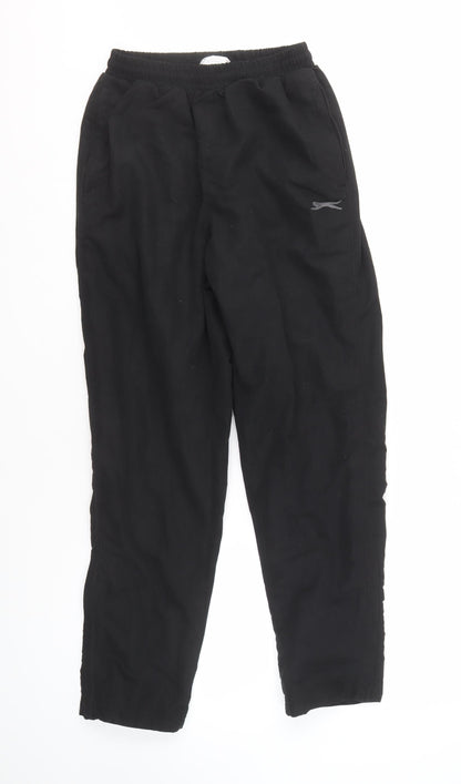 Slazenger Men's Black Jogger Trousers - Size S, Gym Wear