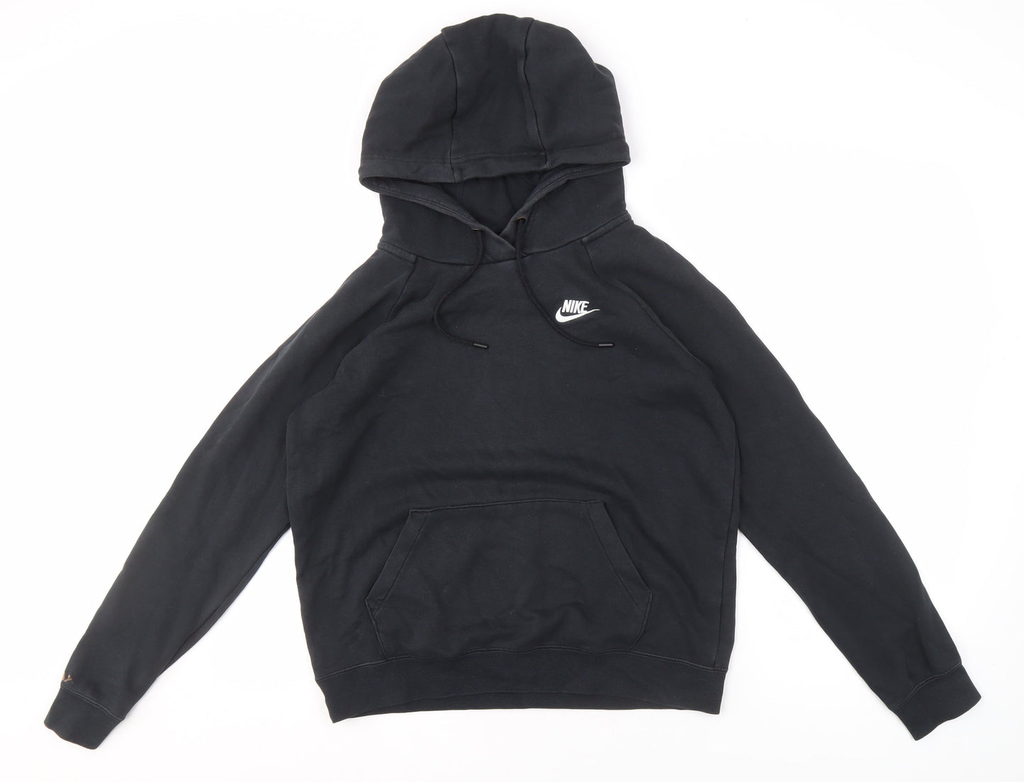 Mens UK Size S Nike Black Pullover Hoodie