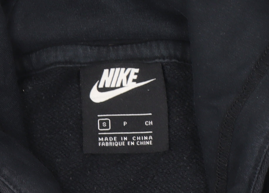 Mens UK Size S Nike Black Pullover Hoodie