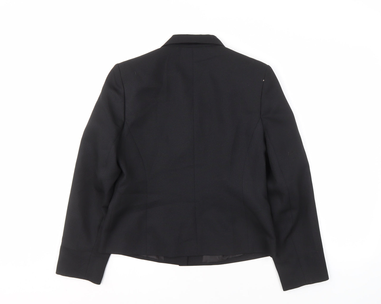 BHS Women's Black Suit Jacket, Size 12, Lined