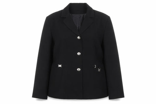 Womens UK Size 14 Wallis Regular Black Blazer