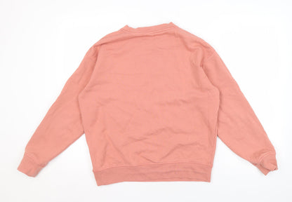 Mens UK Size S Levi's Pink Pullover Sweatshirt