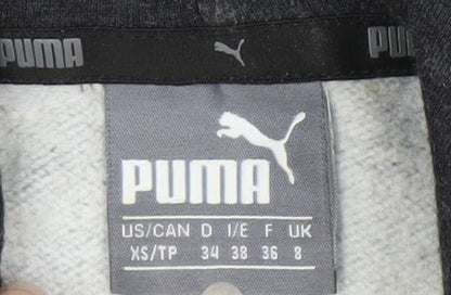 Puma Women's Grey Pullover Hoodie XS