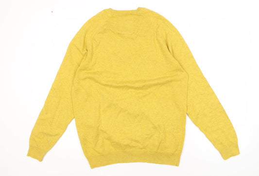 Superdry Men's Yellow L Pullover Jumper Casual