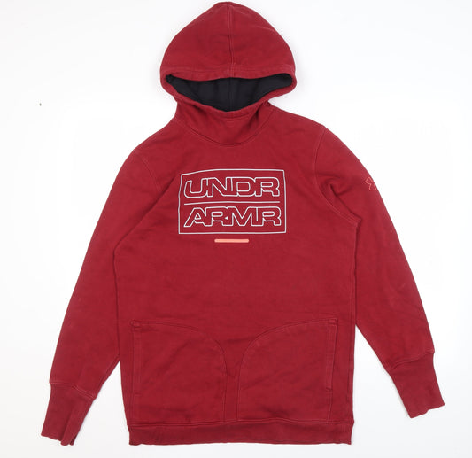 Under Armour Men's Red Pullover Hoodie Size S