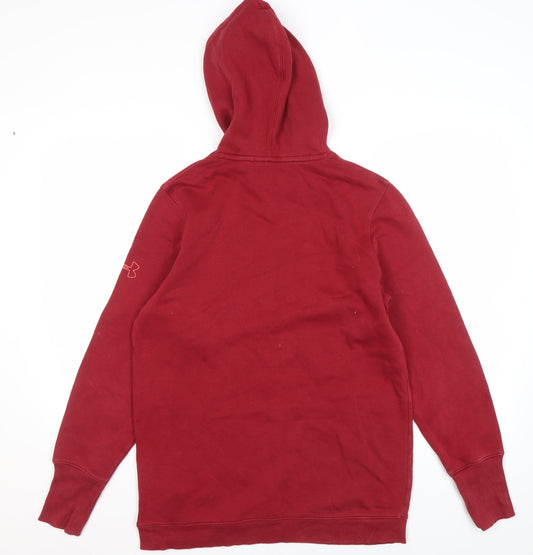 Under Armour Men's Red Pullover Hoodie Size S