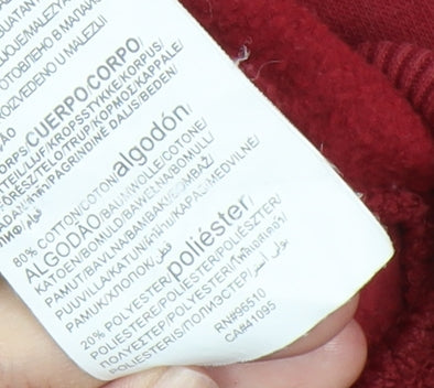 Under Armour Men's Red Pullover Hoodie Size S