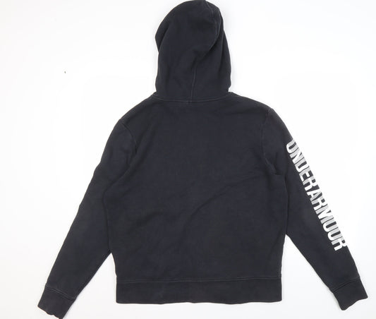 Under Armour Men's Black Full Zip Hoodie, Large