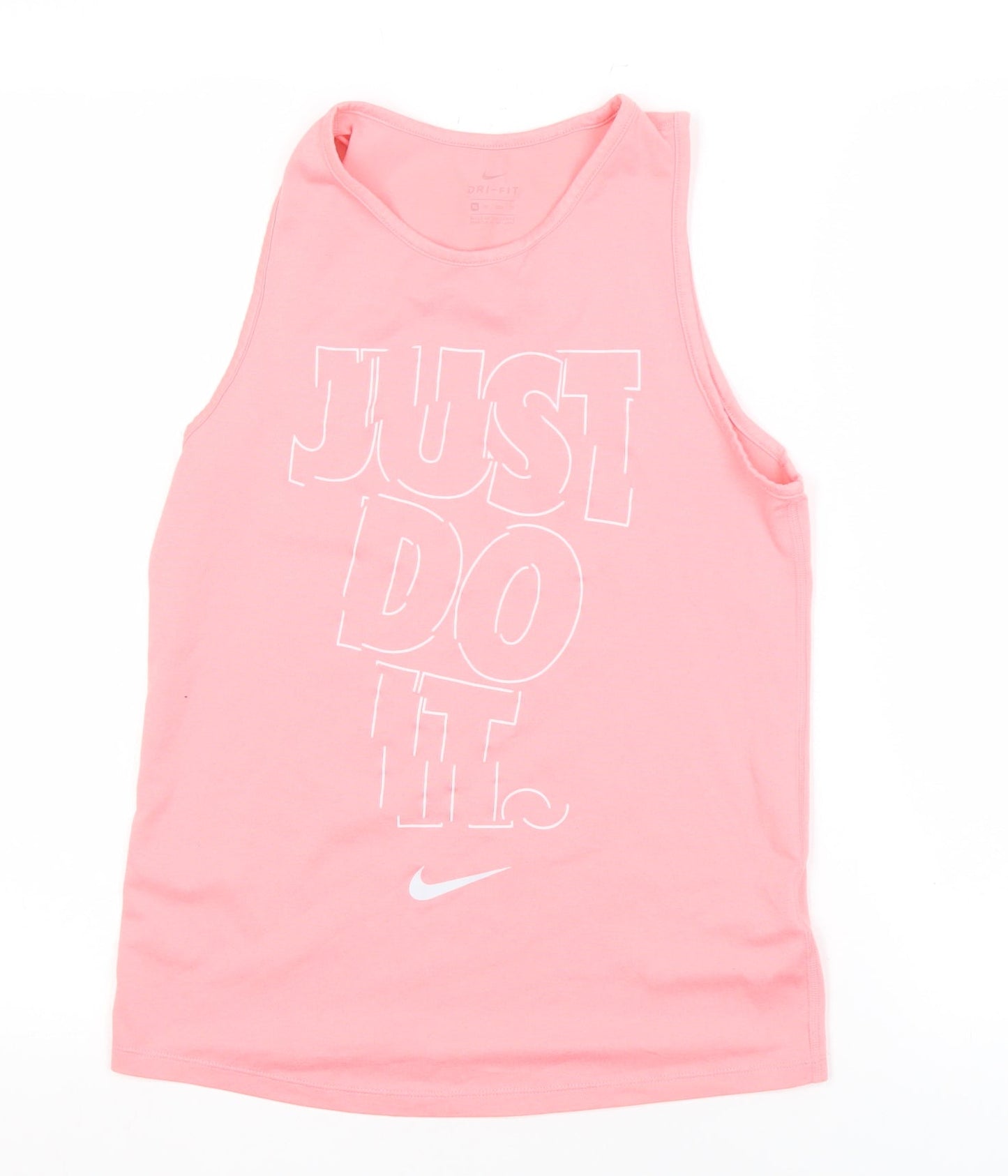 Nike Women's Pink Sleeveless Tank Top XS