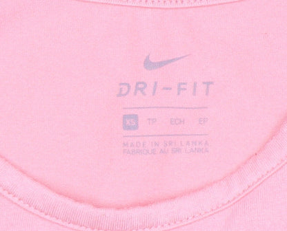 Nike Women's Pink Sleeveless Tank Top XS
