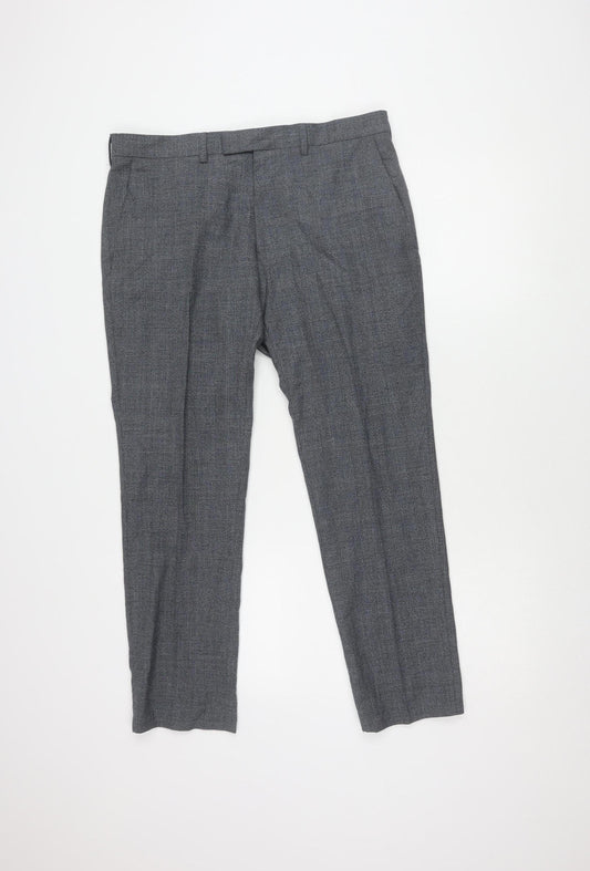 John Lewis Grey Dress Pants - Men's 34 Regular