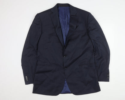 UK Size 42 Marks and Spencer Regular Blue Suit Jacket