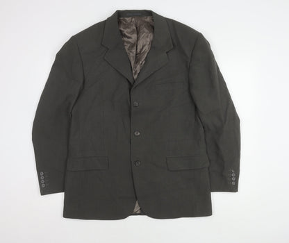 Mens UK Size 40 Centaur Regular Grey Suit Jacket