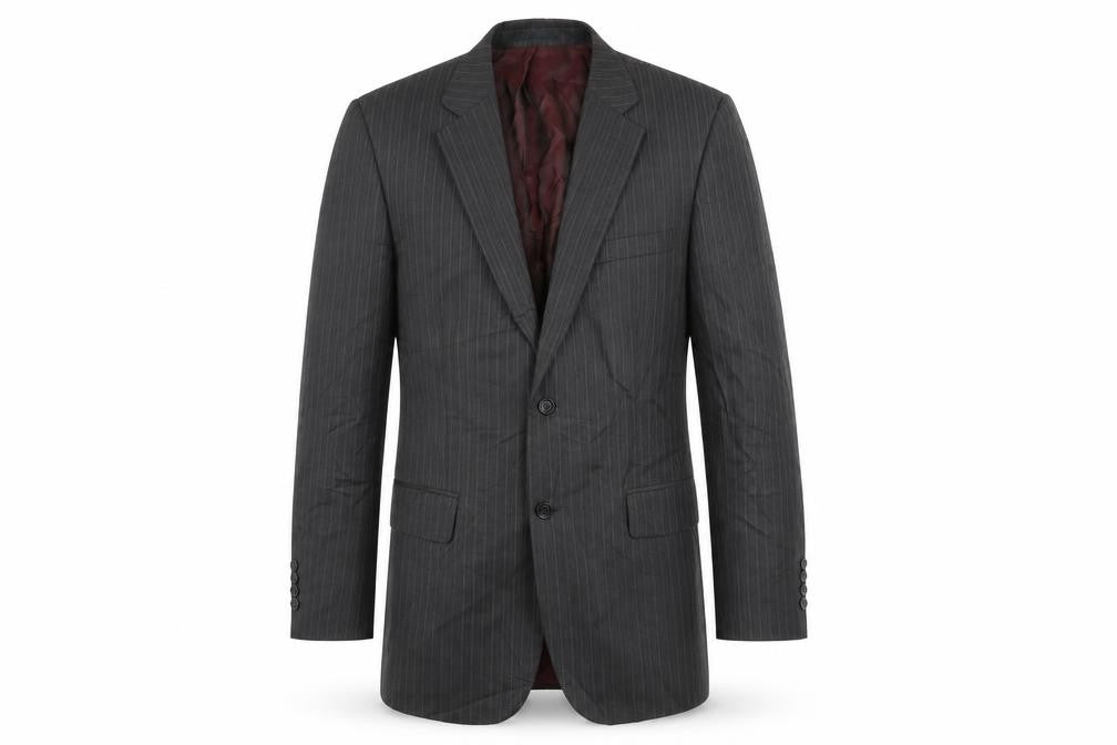 Mens UK Size 40 Brook Taverner Regular Grey Suit Jacket